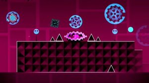 всё официальные уровни Geometry Dash с самым странным прохождением