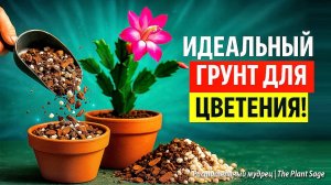 ЛУЧШИЙ ГРУНТ ДЛЯ ДЕКАБРИСТА: ЧТО ДОБАВИТЬ, ЧТОБЫ ОН ЦВЁЛ КАЖДЫЙ ГОД 🌿  Готовые рецепты!