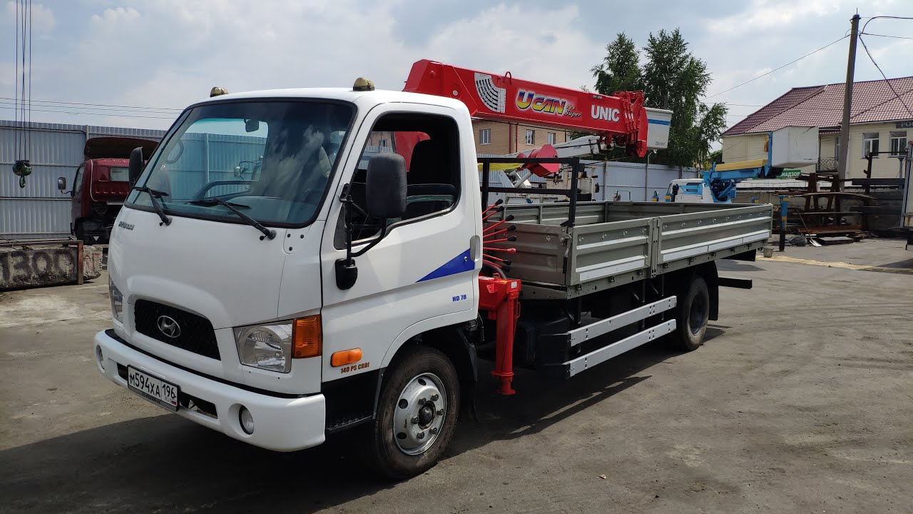 В ПРОДАЖЕ!!! HD78 2010 c КМУ UNIC URV 295!!! смотреть онлайн