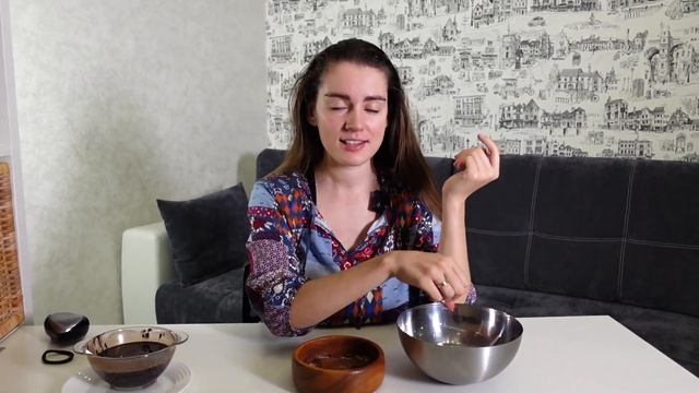 Шоколадная маска и шоколадный скраб для роста и блеска волос 🍫 POLI NA PALME смотреть онлайн