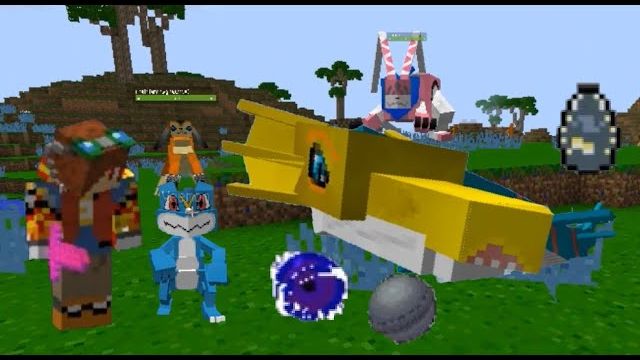 Путь Свободен! Digimon World в майнкрафте#5