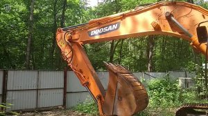 Гусеничный экскаватор Doosan-Daewoo DX225 LCA–продается на HEAVY FAIR! Видео диагностика экскаватора