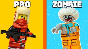Как ВЫЖИТЬ в ЗОМБИ апокалипсисе ЯДЕРНОЙ ЗИМОЙ? LEGO версия!