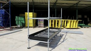 Сборка Оцинкованных клиновых лесов ЛСК-60 производства ООО «ПК МДН-Пром»