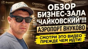 Бизнес-зал «Чайковский» Внуково — стоит ли? Обзор перед вылетом во Вьетнам!