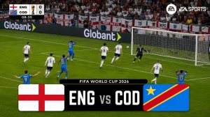 Англия — ДР Конго | FIFA World Cup 2026 | WC26 Football Match | FC26 Gameplay