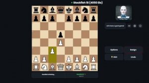 Chess. Plovenick vs Stockfish 18 (4050 Elo). Draw/Ничья. Без подсказок.