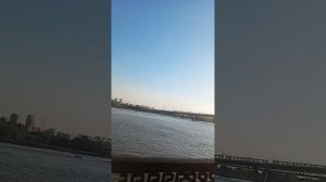 Прогулка по местности в Новосибирске. ..