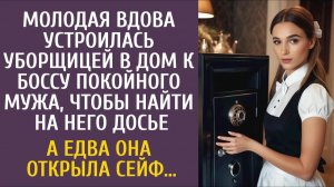 Истории из жизни Вдова устроилась уборщицей к боссу покойного мужа, чтобы найти на него досье…