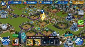 Битва Титанов и Максимальный Эудиморфодон  - Jurassic World The Game