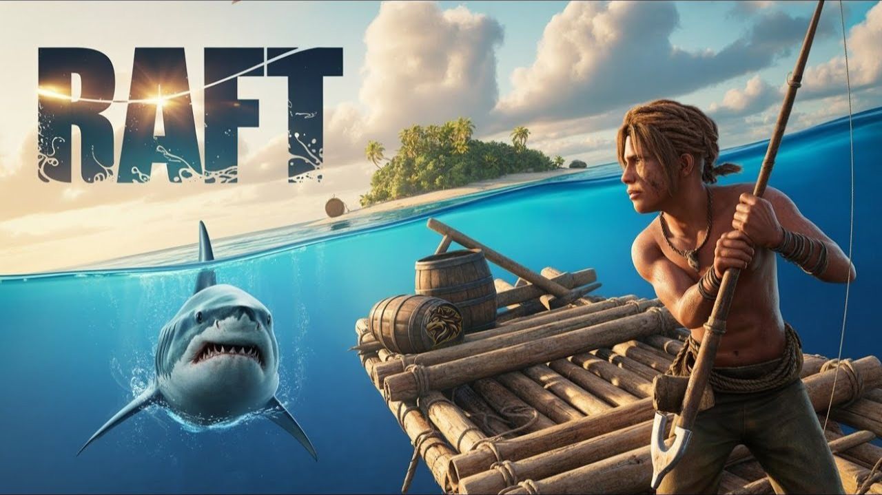 - Raft - Выживаем на плоту в открытом море. Прохождение #1 смотреть онлайн