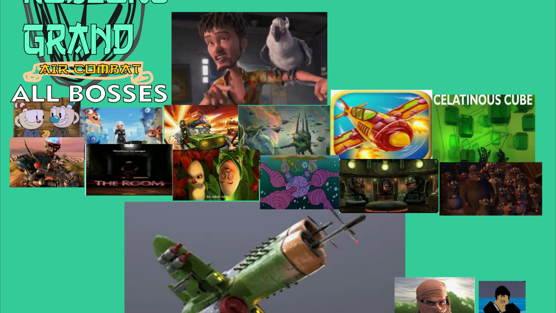 Robloks Grand Air Combat (All 31 Bosses) смотреть онлайн