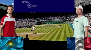 2/07 ⏰20:00 (10) 🇰🇿Александр Бублик - 🇨🇵Кириан Жаке / 🏆Grand Slam 🇬🇧Уимблдон.2-й круг