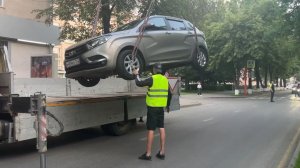 В Кемерове госавтоинспекторы провели рейд по пресечению нарушений правил остановки и стоянки