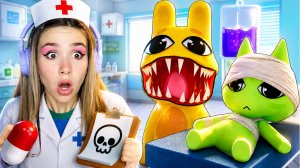 РАБОТАЮ В БОЛЬНИЦЕ С АНОМАЛИЯМИ в ROBLOX! 😱