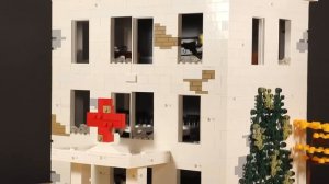 Жуткий LEGO заброшенный госпиталь MOC