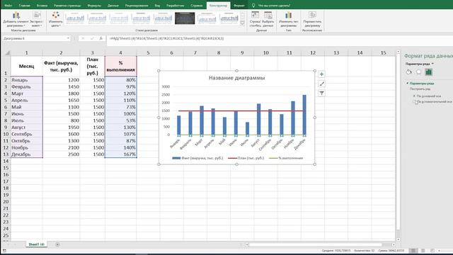 Как сделать красивые диаграммы в Excel | Для тех, кто ненавидит Эксель смотреть онлайн