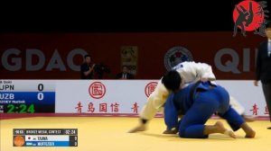 Гоки Тадзима - Нурбек Муртозоев. -90 kg. Bronze. Дзюдо. Qingdao Grand Prix 2026