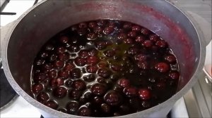 ГУСТОЕ вишнёвое варенье ПЯТИМИНУТКА .Варенье из вишни без косточек.