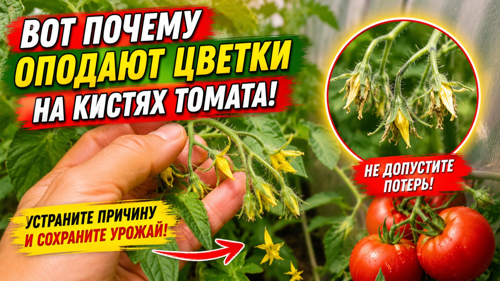Не допустите осыпания завязей на томатах! Сделайте эту подкормку! смотреть онлайн