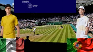 1/07 ⏰15:30 (1) 🇮🇹Янник Синнер - 🇵🇹Нуно Боргес/🏆Grand Slam 🇬🇧Уимблдон. 2-й круг