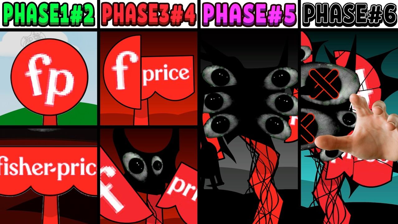 INCREDIBOX SPRUNKI: ВСЕ ФАЗЫ НОВОГО ОС FISHER PRICE! 🧸✨ ОТ 1 ДО 6! 🚀🌀 смотреть онлайн