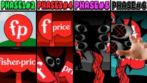 INCREDIBOX SPRUNKI: ВСЕ ФАЗЫ НОВОГО ОС FISHER PRICE! 🧸✨ ОТ 1 ДО 6! 🚀🌀