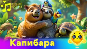 🎵  Капибара | Весёлая песенка про капибару