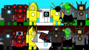 Incredibox Sprunki - скибиди-туалет (Альянс Титанов) - Нормальный Хоррор