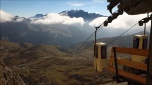 Südtirol 2013_ Korblift zur Langkofelscharte!