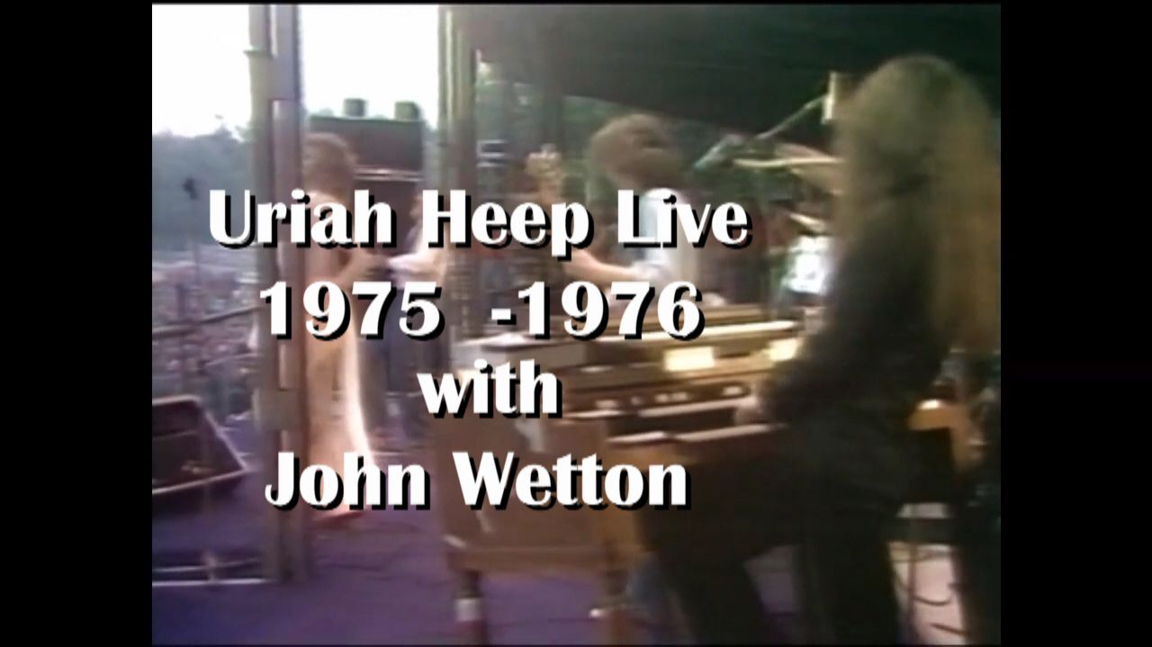 Uriah Heep 1975-76 with John Wetton (on bass)