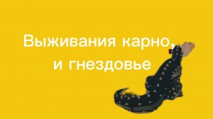Выживания карно и гнездовье ( прехистория )