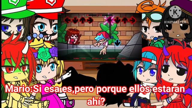 Super Mario Bros y FNF reaccionan a Mario Madness V2parte 3Gacha Club fnf gacha смотреть онлайн