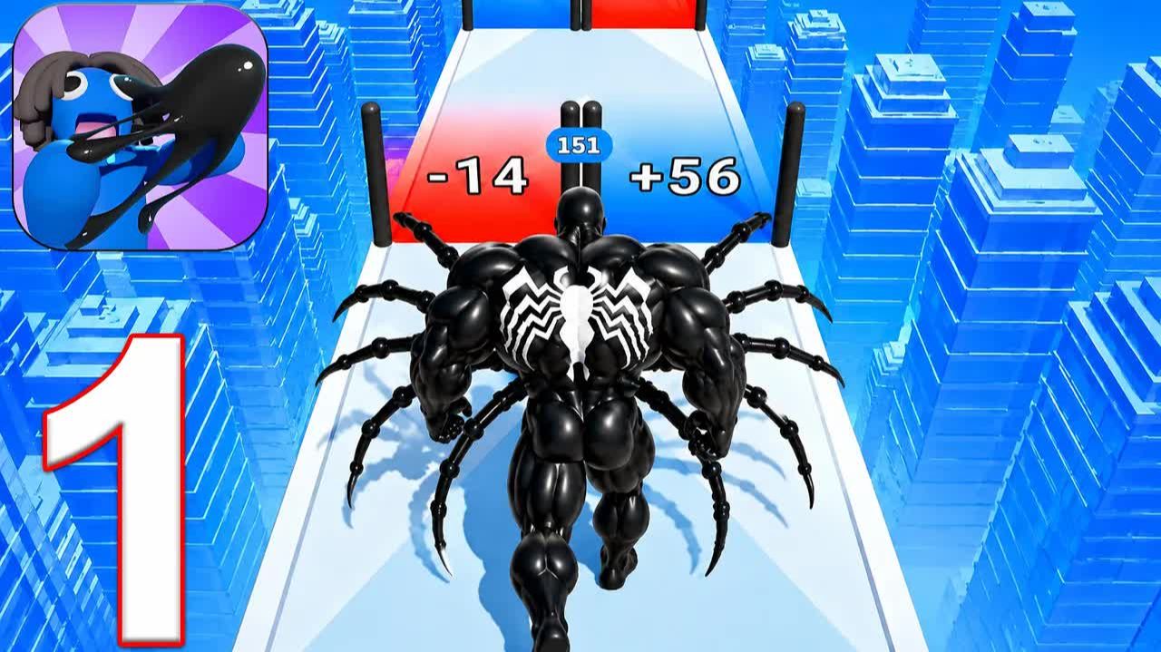 ВЕНОМ РАН 3D ЭПИЧНАЯ ЭВОЛЮЦИЯ МОНСТРОВ ГЕЙМПЛЕЙ ЧАСТЬ 1 ANDROID IOS 🕷️ смотреть онлайн