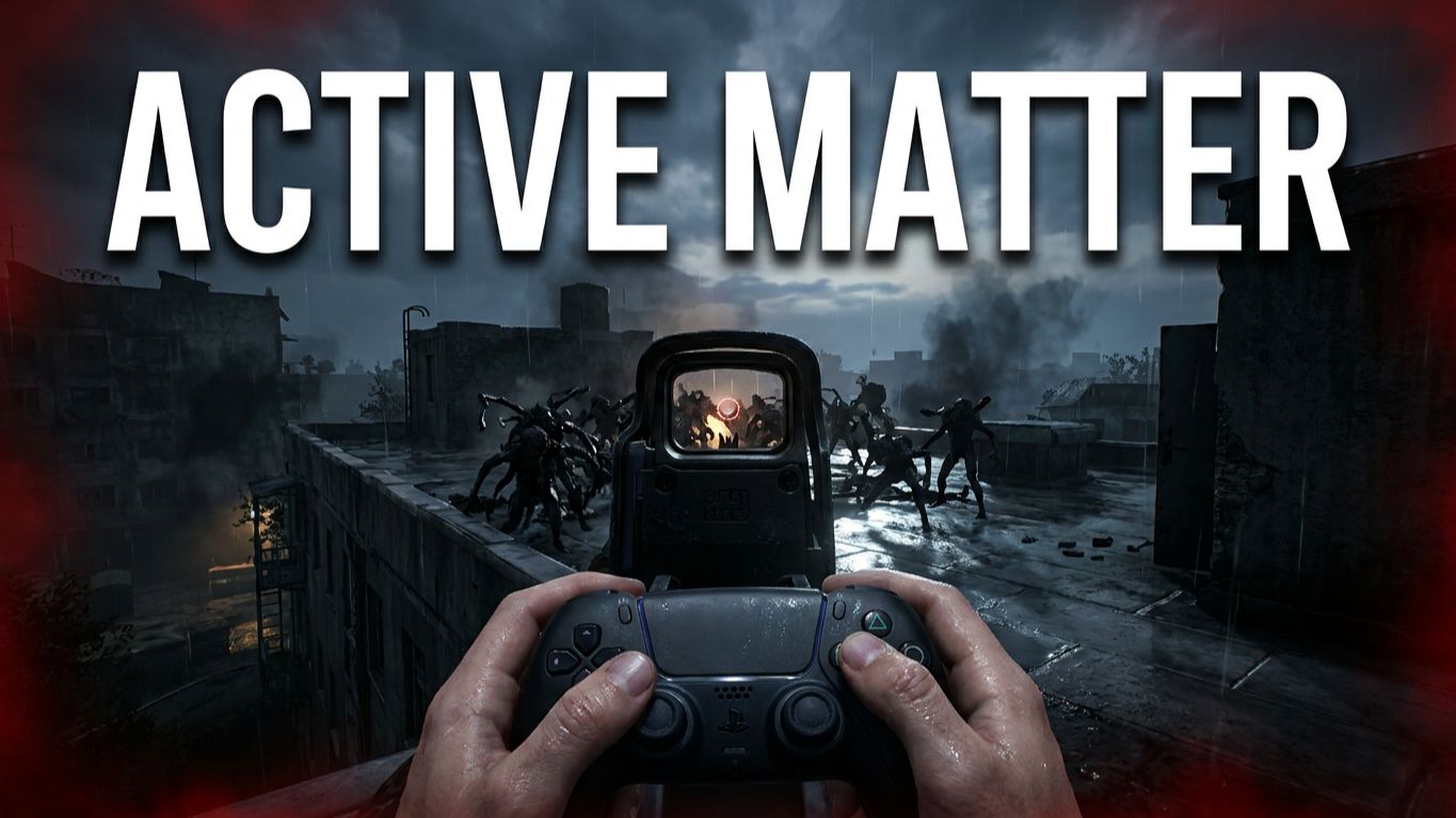 Active Matter -- чуть не загрызли хулиганы