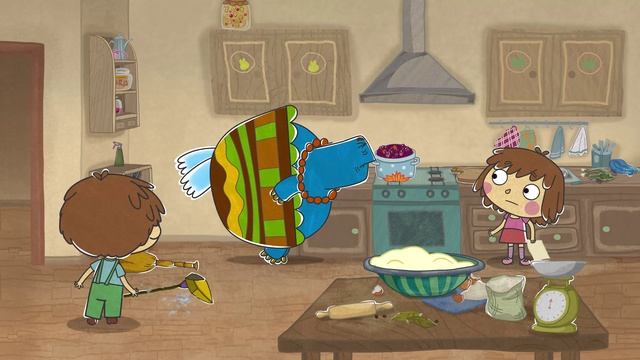 Малыши и летающие звери, 1 сезон, 26 серия. Сколько рук