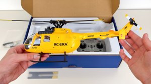 BO-105 Scale RC Helicopter - Unboxing & Maiden Flight - RC ERA C180