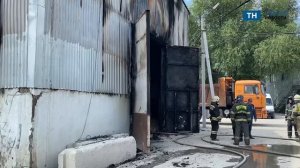 Огнеборцы потушили пожар на Сызранской