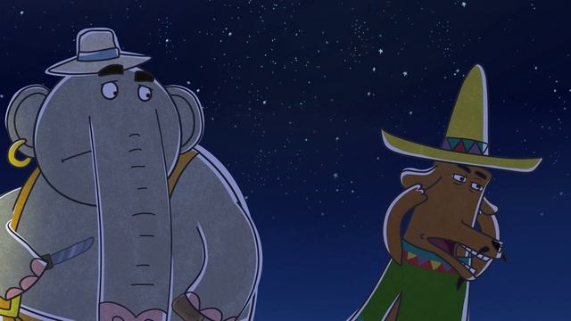 Летающие звери, 33 серия. Тропы песен смотреть онлайн