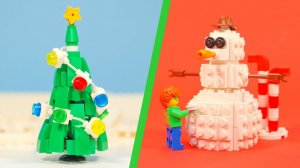 10 лучших праздничных идей LEGO!!