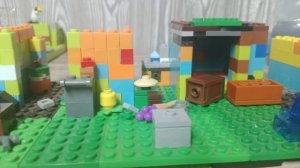 неизвестный мир (lego анимация) 1 сон Сани