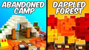 Я построил лес из Minecraft с помощью ЛЕГО!