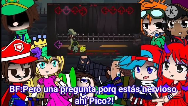 Super Mario Bros y FNF reaccionan a Mario Madness V2parte 7Gacha Club fnf gachaclub смотреть онлайн