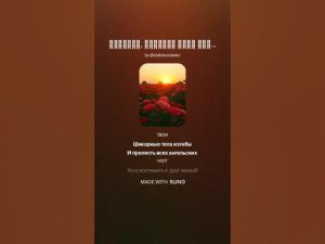 Миллион, миллион слов нежнейших