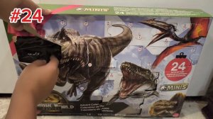 Адвент календарь Mattel Jurassic world #24 «последний»