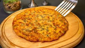 ТЫКВА вкуснее, чем пицца! Простой рецепт! Быстрая Запеканка из тыквы на сковороде за минуты!