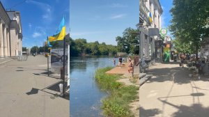 (Жизненные заметки)КРИВИЙ РІГ🇺🇦АНОМАЛЬНА ЖАРА ВСІ НА РІЧКУ, парк ПРАВДИ/ МЕРШАВЦЕВА