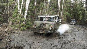 УАЗЫ в ШОКЕ!! Где предел ГАЗ 66?? Жёсткий тест легенды СССР! Шишига, бездорожье