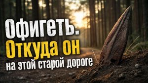 Не понял откуда эта находка на старой дороге