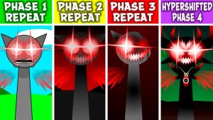 Sprunki ФАЗЫ 1-2-3 Но Каждый Это REPEAT После Hypershifted ФАЗЫ 4